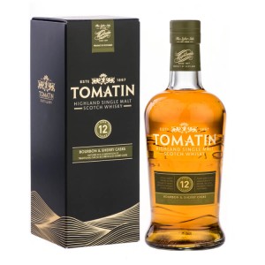 Виски Шотландии Tomatin 12 yo / Томатин 12-летний, 0.7 л [5018481100213]