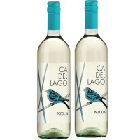 1+1 | Вино Ca' Del Lago, Inzolia IGT Terre Siciliane Still White dry 0, 75 Sicilia 12% [8003625002833]