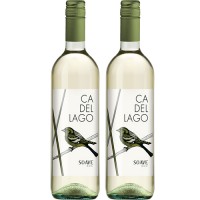 1+1 | Вино Італії Ca' Del Lago Soave, Veneto DOC, 11.5%, Біле, Сухе, 0.75 л [8003625018520]