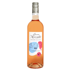 Вино Bonne Nouvelle, Без./алк., Рожеве, Напівсухе, 0,5%, 0,75 л