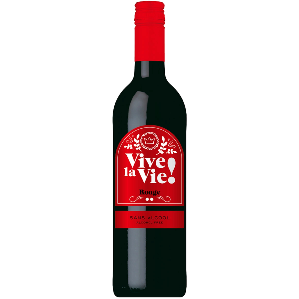 Вино Vive La Vie, Pinot Noir, Чер, Б/алк, 0.5%, Н/Сол, 0.75 л