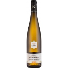 Вино Франции Cuvee Louis Klipfel Gewurztraminer / Кюве Луи Клипфель Гевюрцтраминер, Белое, Полусухое, 0.75 л