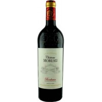 Вино Франции Chateau Moreau Bordeaux / Шато Моро Бордо, Кр, Сух, 0.75 л [3500610076916]