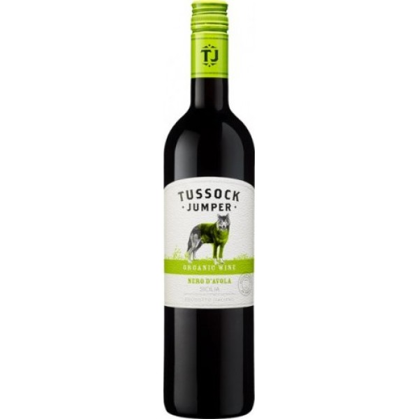 Вино Италии, Tussock Jumper, Nero d´Avola Organic / Тассек Джампер, Неро д’Авола Органик, Красное, Сухое, 13.5%, 0.75 л