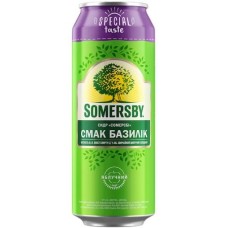 Сидр Украины  Somersby / Соммерсби Базилик, 4,7%, 0.5 л