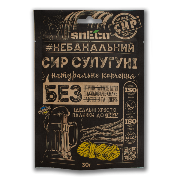 Сир сушений snEco «Сулугуні»  30 г