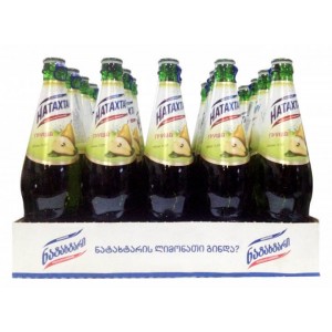 Лимонад Грузии Natakhtari / Натахтари (Груша), 0.5 л (стекляная бутылка) [4860001120437]