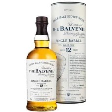 Віскі Balvenie, Single Barrel / Балвені, Сінгл Баррел, 12 років, 47.8%, 0.7 л (в тубусі)