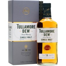 Виски Tullamore Dew, Single Malt / Тюлламор Дью, Сингл Молт, 14 лет, 40%, 0.7 л (под. уп.)