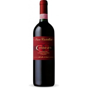 Вино "Pieve Castelletto" К'янті DOCG, Червоне, сухе 12% 0.75 л [8000013003793]