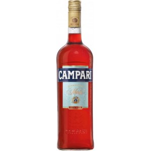 Настоянка Італії Campari Bitter, 25%, 1 л [8000040000802]