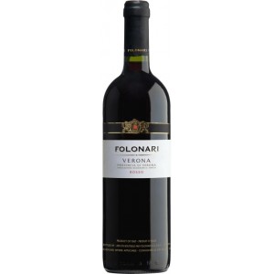 Вино Італії Фолонарі Верона россо, Червоне, Сухе, 12%-13.5% 0.75 л [8000160631283]