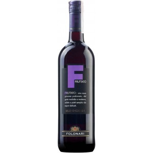 Вино Італії Фолонарі Фруттато столовое, Червоне, Сухе, 12%-13.5% 0.75 л [8000160632259]