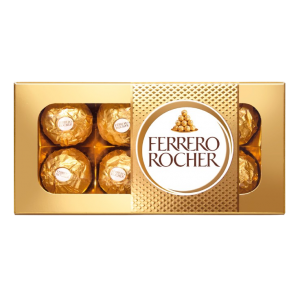 Цукерки Ferrero Rocher, з лісовим горіхом, 100 г [8000500192801]