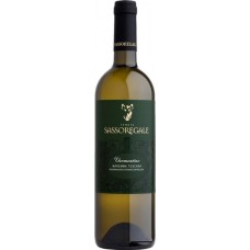 Вино Италии Sassoregale Vermentino / Сассорегале Верментино, Белое, Сухое, 0.75 л