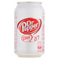 Напиток безалкогольный Польши Dr Pepper Diet / Др Пеппер Дает, 0.33 л (ж/б) [8435185953711]