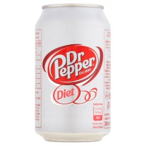 Напиток безалкогольный Польши Dr Pepper Diet / Др Пеппер Дает, 0.33 л (ж/б) [8435185953711]