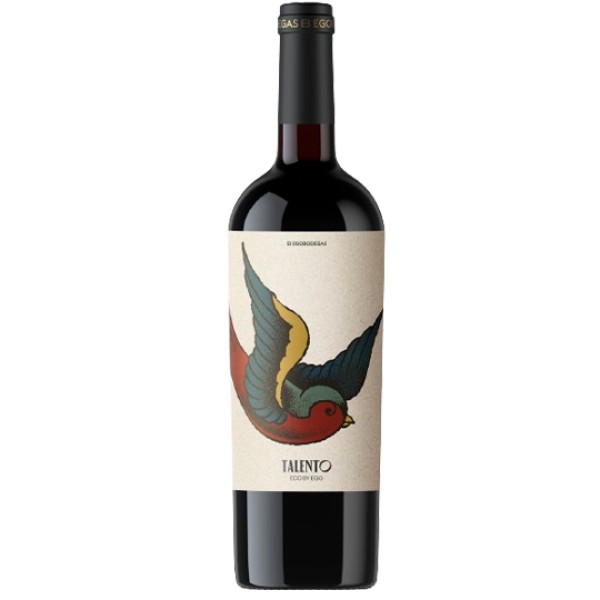 Вино Испании, Ego Bodegas, Talento Eco by Ego / Его Бодегас, Тайленто экологический бай Его, Красное, Сухое, 14.5%, 0.75 л