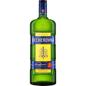 Настоянка Чехії Becherovka, 38%, 1.0 л [8594405101063]