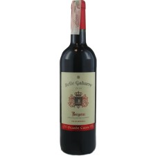 Вино Франции Belle Gabare Bergerac / Бэль Габарон Бержерак, Красное, Сухое, 0.75 л