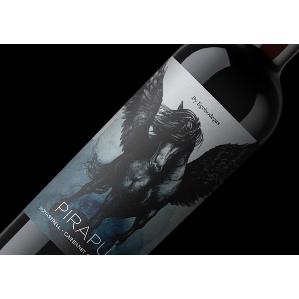 Вино Іспанії, Ego Bodegas, Pirapu / Его Бодегас, Пірапу, Червоне, Сухе, 14.5%, 0.75 л