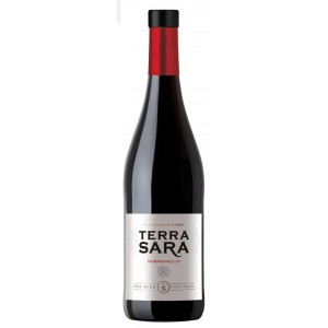 Вино Іспанії Terra Sara Tempranillo Tinto, 13.0%, Червоне, Сухе, 0.75 л [8437003247859]