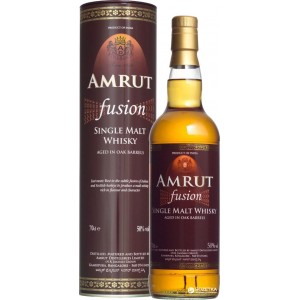 Віскі Індії Amrut Fusion Single Malt, 50%, 0.7 л [8901193004122]