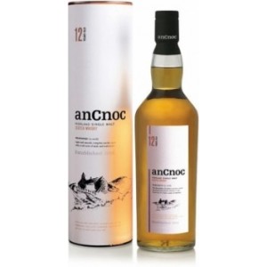 Виски Шотландии AnCnoc 12 yo / АнНок 12 ео, 0.7 л (тубус) [5010509427067]