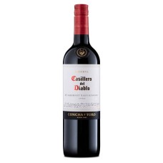 Вино Чили Casillero del Diablo Cabernet Sauvignon / Казильеро дель Дьябло Каберне Совиньйон, Красное, Сухое, 0.75 л