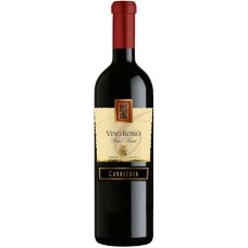 Вино Италии Cavaleria, Vino Rosso Senza Secco / Кавалерия, Вино Россо Сенца Секко, Красное, Сухое, 0.75 л
