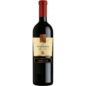 Вино Італії Cavaleria Vino Rosso Senza IGP, Secco, 10.5%, 0.75 л [8005890802781]