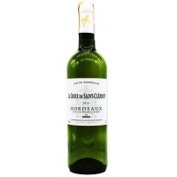 Вино Франции La Croix de Staint Clement Bordeaux Blanc / Ла Круа де Сент-Клемент Бордо, Бел, Сух, 0.75 л [3491871013638]