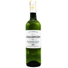 Вино Франции La Croix de Staint Clement Bordeaux Blanc / Ла Круа де Сент-Клемент Бордо, Белое, Сухое, 0.75 л