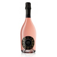 Вино Италии  Piera, 075 Carati Rose Cuvee Dry , 12%, Рожеве, Сухе, 0.75 л [8000468003034]