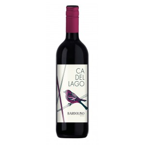 Вино Италии Ca'del Lago Bardolino, 12%, кр, сух, 0.75 л [8003625018537]