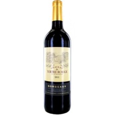 Вино Франции Chateau du Tertre Rouge Bordeaux / Шато Тертр Руж Бордо, Красное, Сухое, 0.75 л