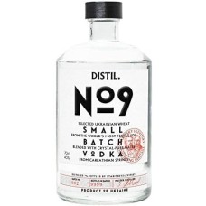 Горілка України Distil №9 40% 0.7 л