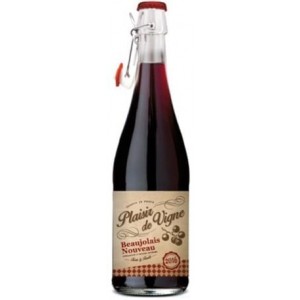 Вино Франции Plaisir De Vigne Beaujolais Nouveau, Червоне, Сухе, 0.75 л [3500610075193]