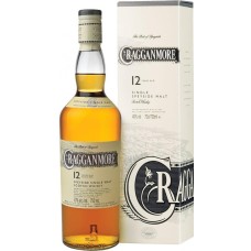 Виски Cragganmore / Краганморе, 12 лет, 40%, 0.7 л (под.уп)