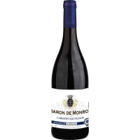 Вино Франції Baron de Monroe Каберне Совіньйон, Червоне, Сухе, 0.75 л [3186127800765]