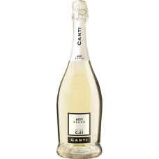 Вино Італії ігристе Canti Asti Secco, Біле, Сухе, 0.75 л