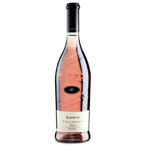 Вино Італії Canti Pinot Grigio Veneto Blanc, Рожеве, Напівсухе, 0.75 л [8005415056989]