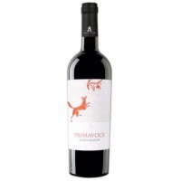 Вино Італії Primavoce Rosso Salento IGP Puglia, 13%, Червоне, Сухе, 0.75 л [8023354031614]