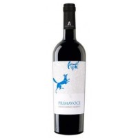 Вино Італії Primavoce Nagroamaro Salento IGP Puglia, 13.5%, Червоне, Сухе, 0.75 л. [8023354041613]
