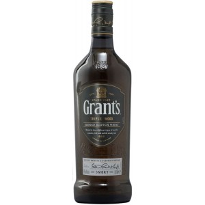 Виски Шотландии Grant's Triple Wood Smoky / Грантс Трипл Вуд Смоки, 0.7 л [5010327255033]