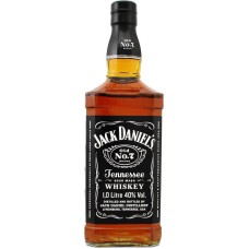 Виски бурбон Jack Daniel's / Джек Дэниэлс, 40%, 1 л
