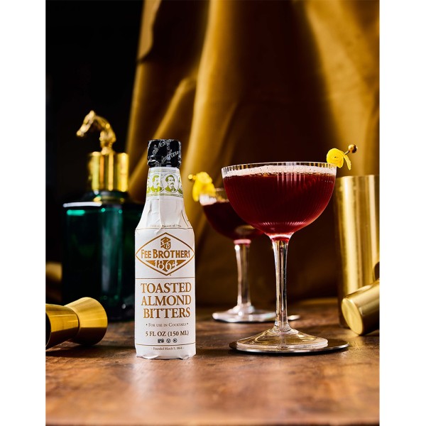 Биттер Fee Brothers, Toasted Almond / Фи Бразерс, Обжаренный Миндаль, 6.6%, 0.15 л