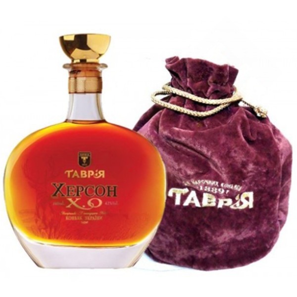 Коньяк Tavria / Таврия, Херсон, XO, 15 лет, 42%, 0.7 л (под. наб.)