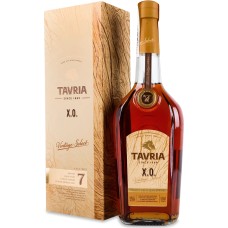 Коньяк Tavria / Таврія, XO, 7 років, 40%, 0.5 л (в коробці)