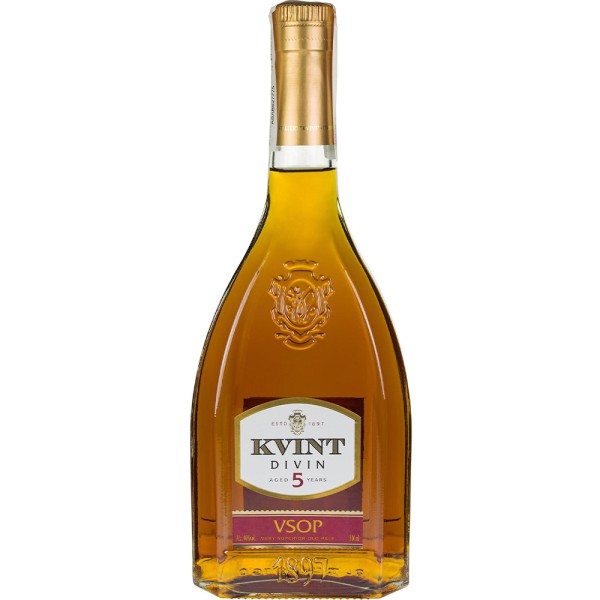 Дивин Kvint / Квинт, VSOP, 5 лет, 40%, 0.5 л